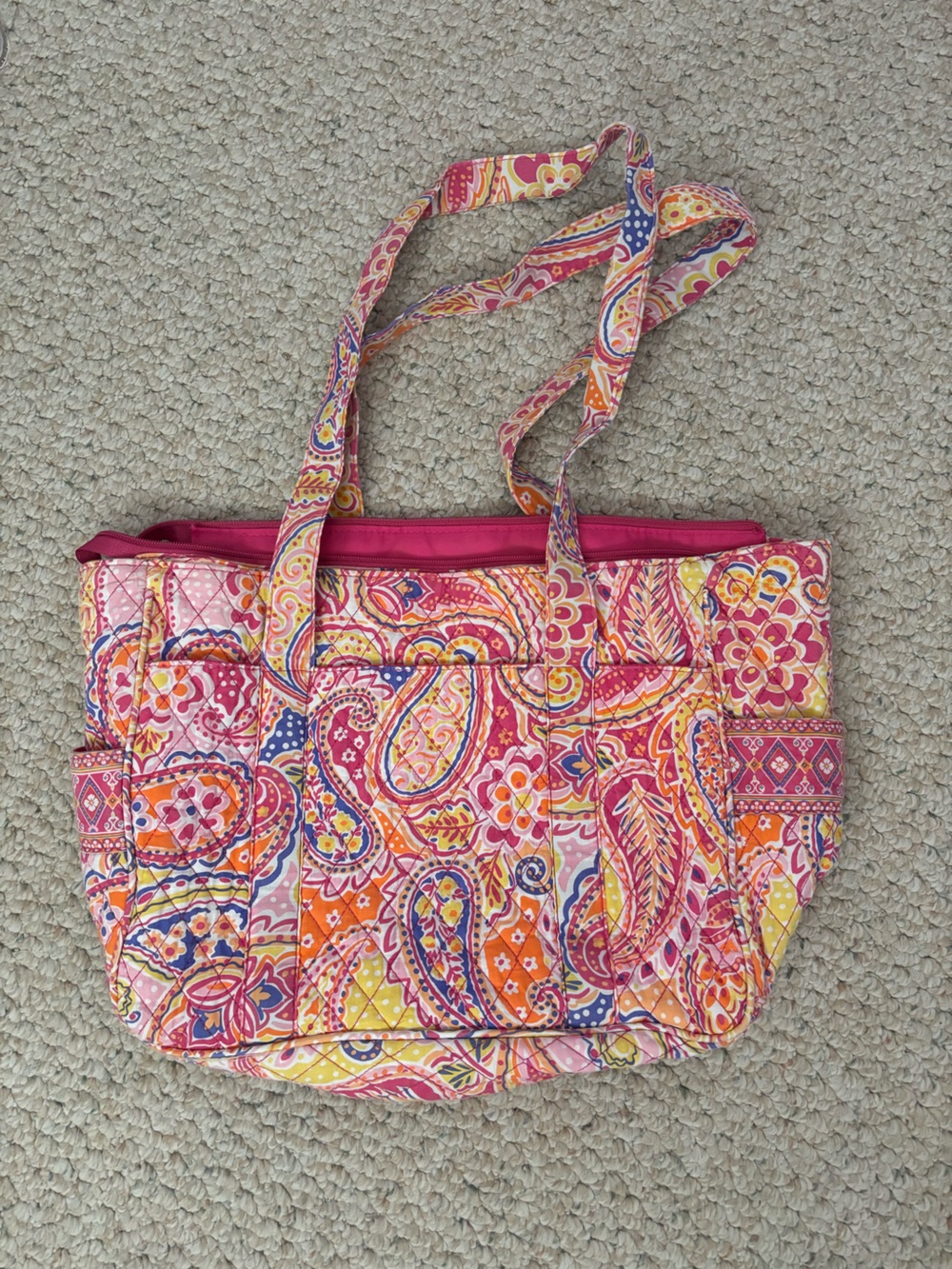 Colorful tote bag